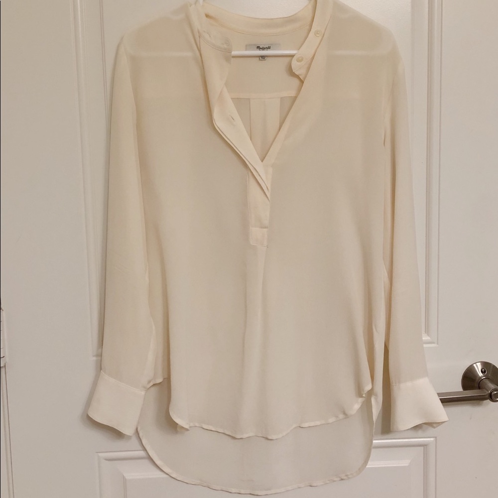 Silk Long Sleeve Blouse